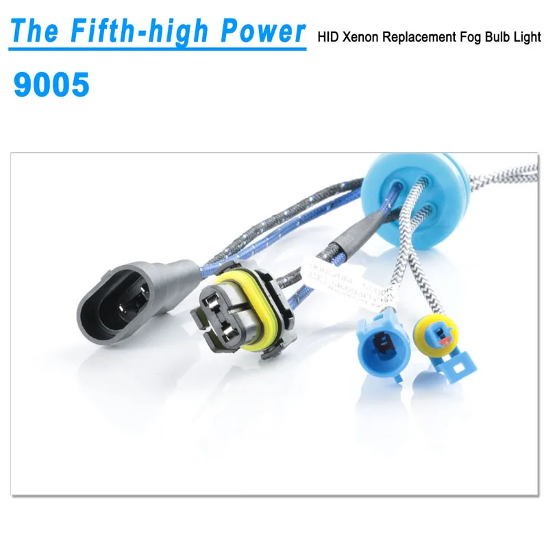 2 шт. HID ксеноновая лампа 35 Вт 6500 к 9012/HIR2 12 V сменный комплект фары для