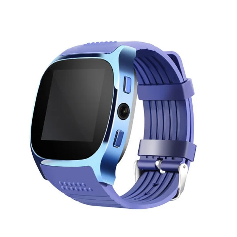 T8 Bluetooth Смарт-часы с камерой Facebook Whatsapp поддержка SIM TF карты вызова Smartwatch для Android телефона Спорт Шагомер