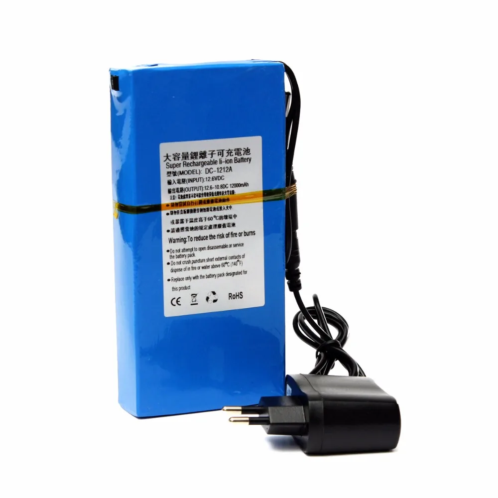 Cncool DC 12 В 12000 мАч Recahrgeable батарея Высокое качество портативный литий-ионный
