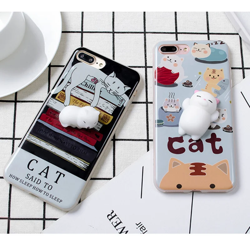 Горячая продажа мультфильм 3d мягкий чехол для телефона iphone 8plus7 8 x xr xs | Мобильные