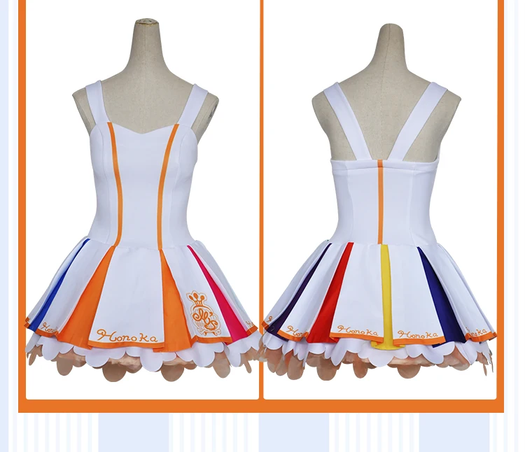 Аниме Lovelive Косплей аркадная игра 4 го поколения Kousaka Honoka Костюм Униформа летнее