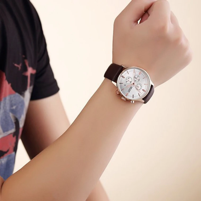 Часы Megir мужские наручные роскошные брендовые модные повседневные спортивные