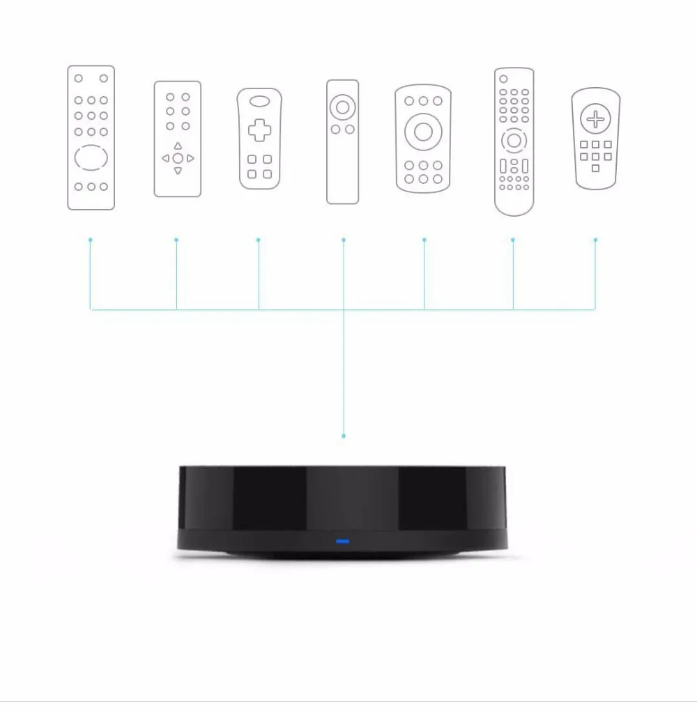 100% Original Xiaomi Universal Intelligent Controller WIFI Switch 360degree Smart Home Automation | Электроника