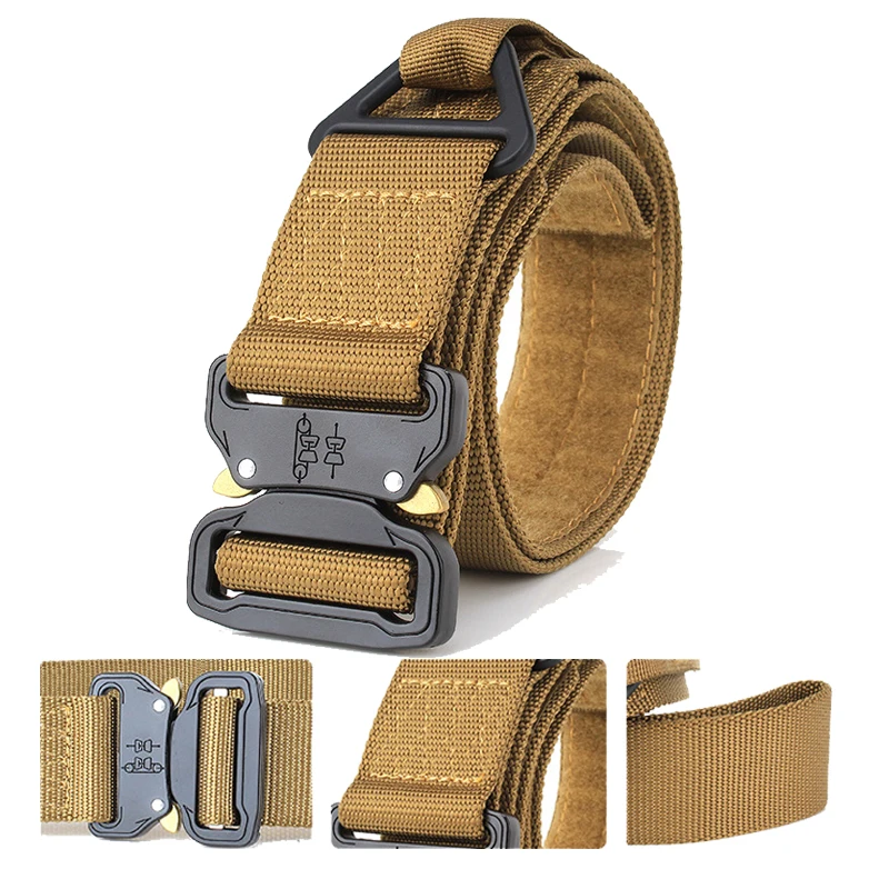 

Ремень мужской Нейлоновый, с алюминиевой вставкой, быстросъемный