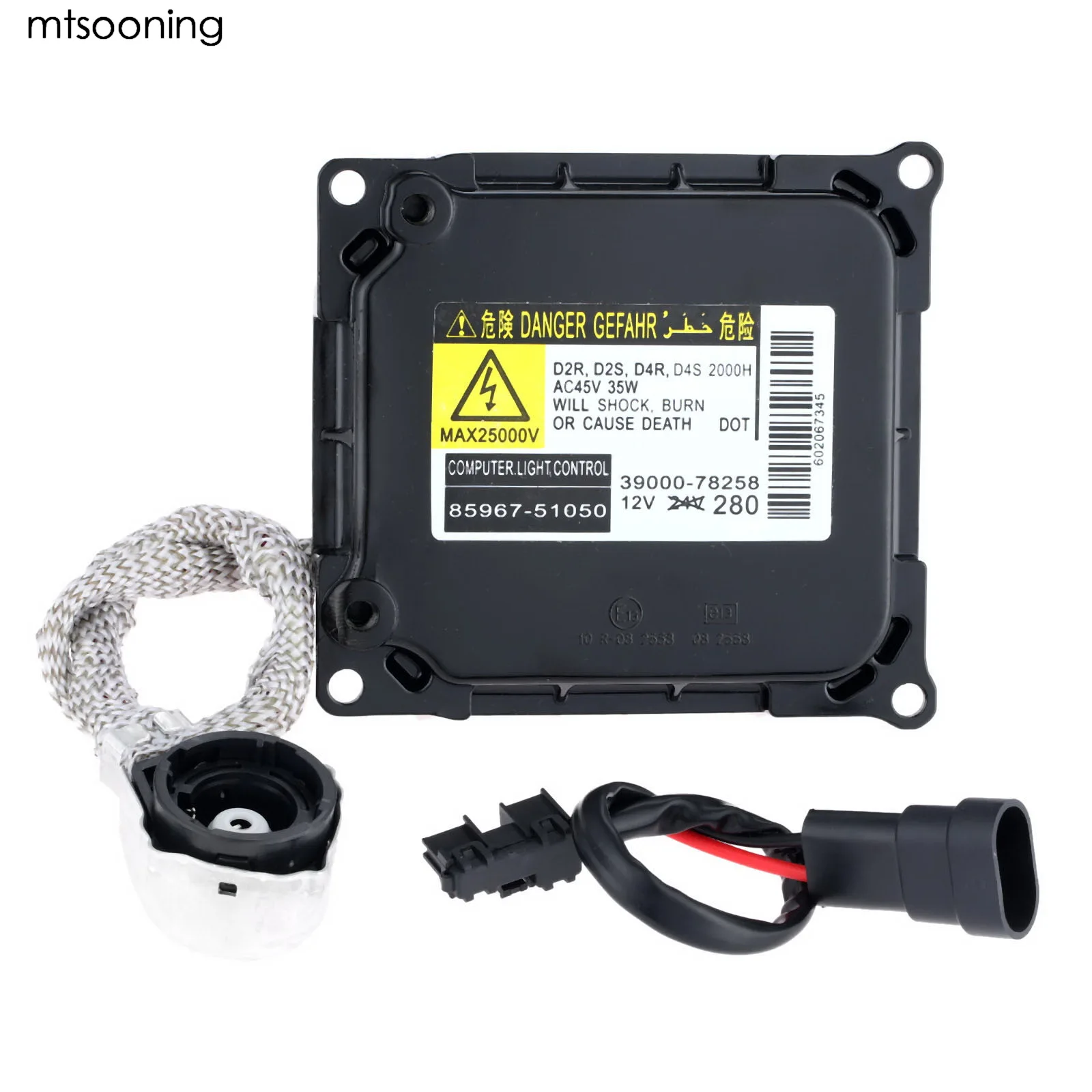 Mtsooning Xenon фара балласт блок зажигания DDLT003 KDLT003 новый для Lexus 2006 2014 Toyota 2008 2012 высокое