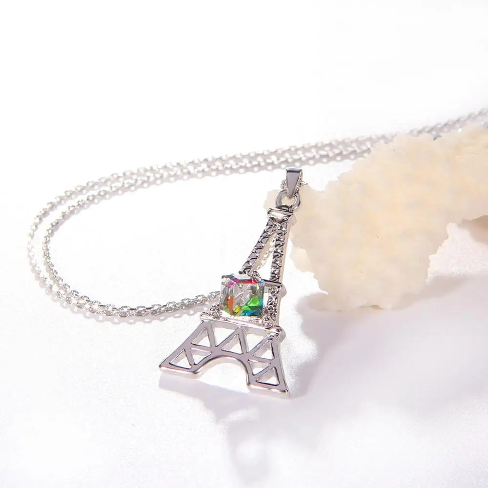 Модное ожерелье DEEIAN с подвеской для женщин и девушек Очаровательное украшение из