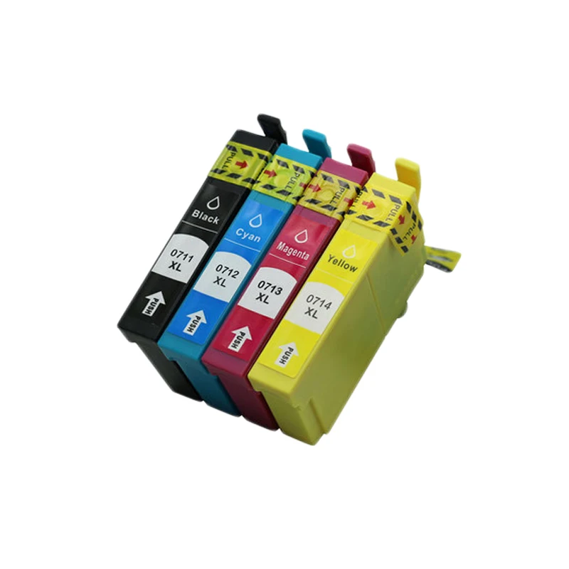 8 шт. совместимых чернильных картриджей для Epson T0711 T0712 T0713 T0714 epson Stylus D78 D92 D120 DX4000 DX4050