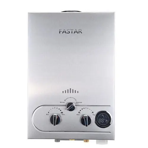 Водонагреватель газовый безрезервуарный 8 л 12 с ЖК дисплеем Ce 100%|gas hot water heater|gas