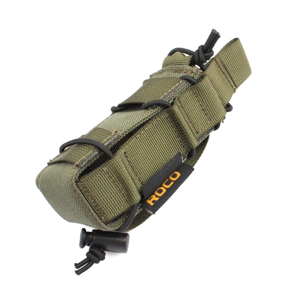 MOLLE с открытым верхом один пистолет Mag мешок журнал сумка для M1911 92F Glock фонарик/инструмент нож оболочка картридж кобура