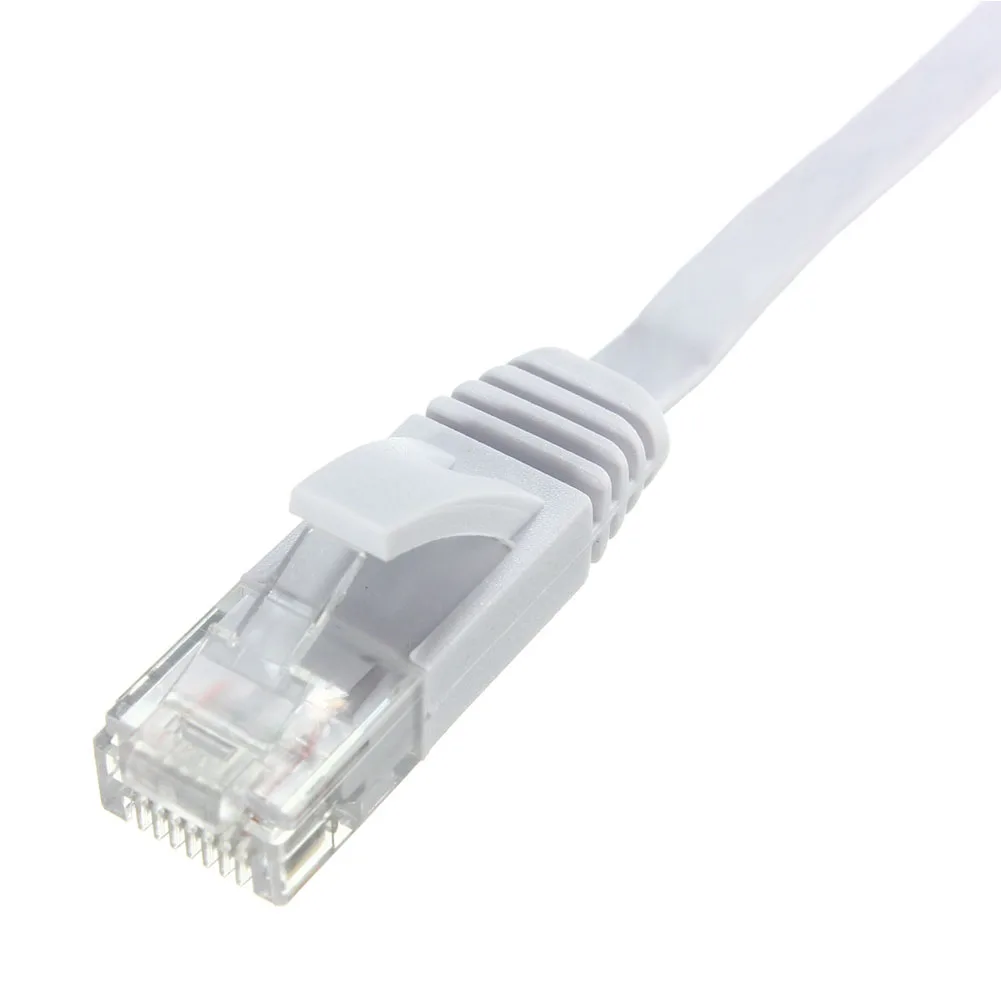 50 футов (15 метров) RJ45 компьютер Ethernet прочный сети Cat 6 плоский кабель| |