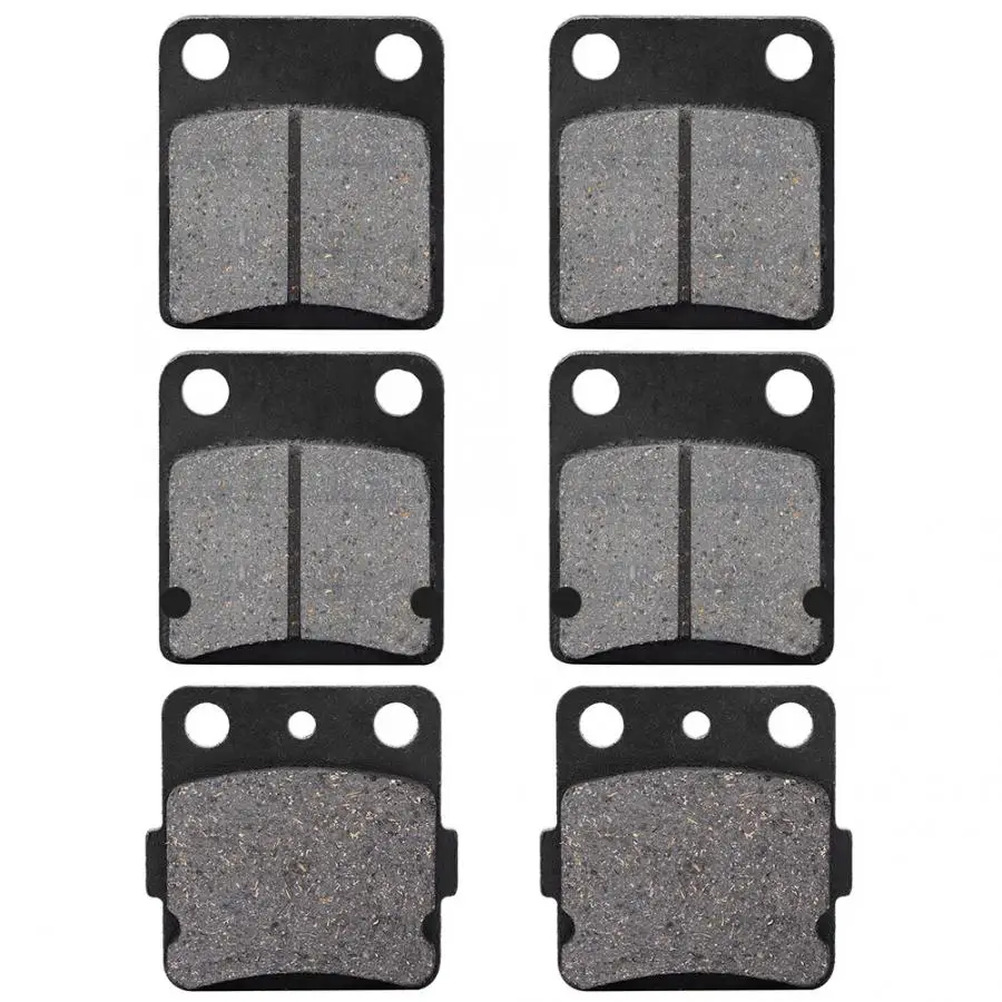 6 шт передние и задние тормозные колодки для YAMAHA Banshee 350 YFZ350 1990 1991 1992 1993 1994 1995 1996 1997 1998 1999 2000-2006