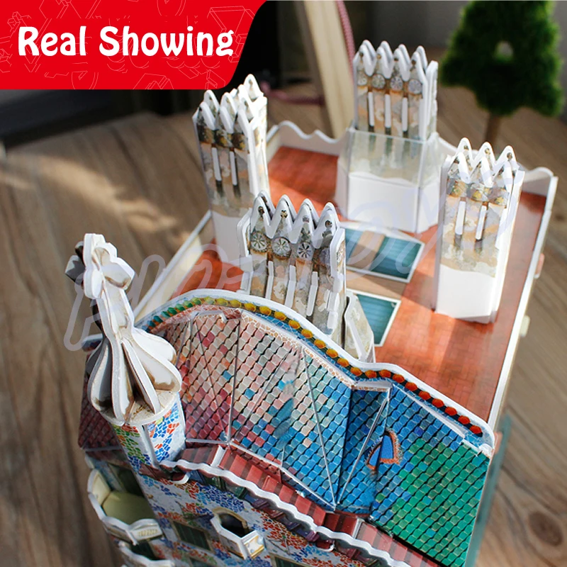 Новое поступление подарок пазлы CASA BATLLO 3D знаменитая конструкция игровое