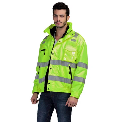 SFvest safety thermal jacket with fleece waterproof /Anti-oil/Anti-fouling Teflon winter free shipping | Безопасность и защита