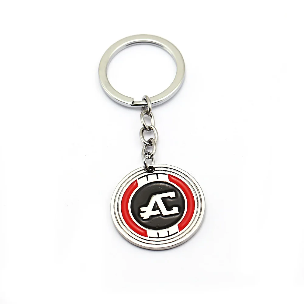 

Game Apex Legends Keychain Men Metal Round Pendant Key Chain Women Jewelry Keyring Car llaveros hombre Souvenirs trinket New