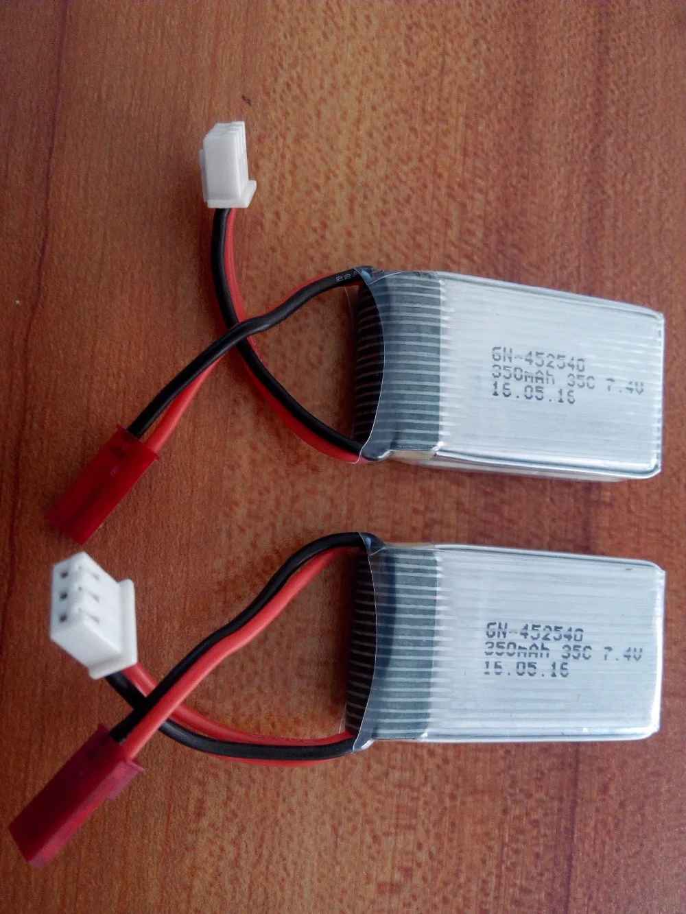 MJX X401H R/C Quadcopter запасная деталь для радиоуправляемого дрона 7 4 V 350mah батарея 2 шт VS