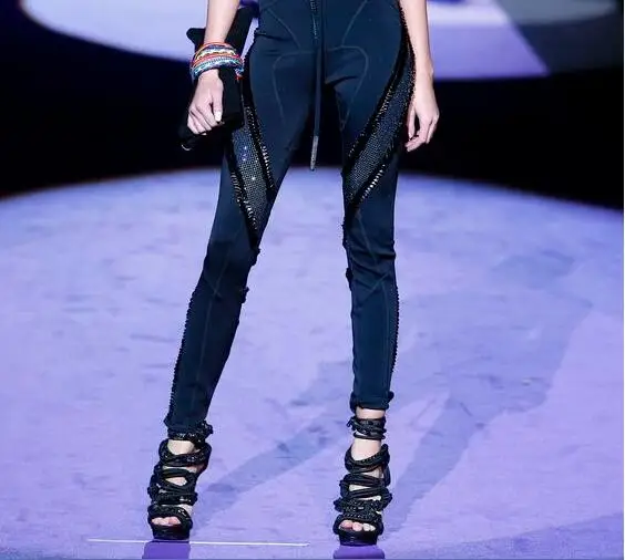 Женские разноцветные сандалии гладиаторы на шнурках Sestito с открытым носком
