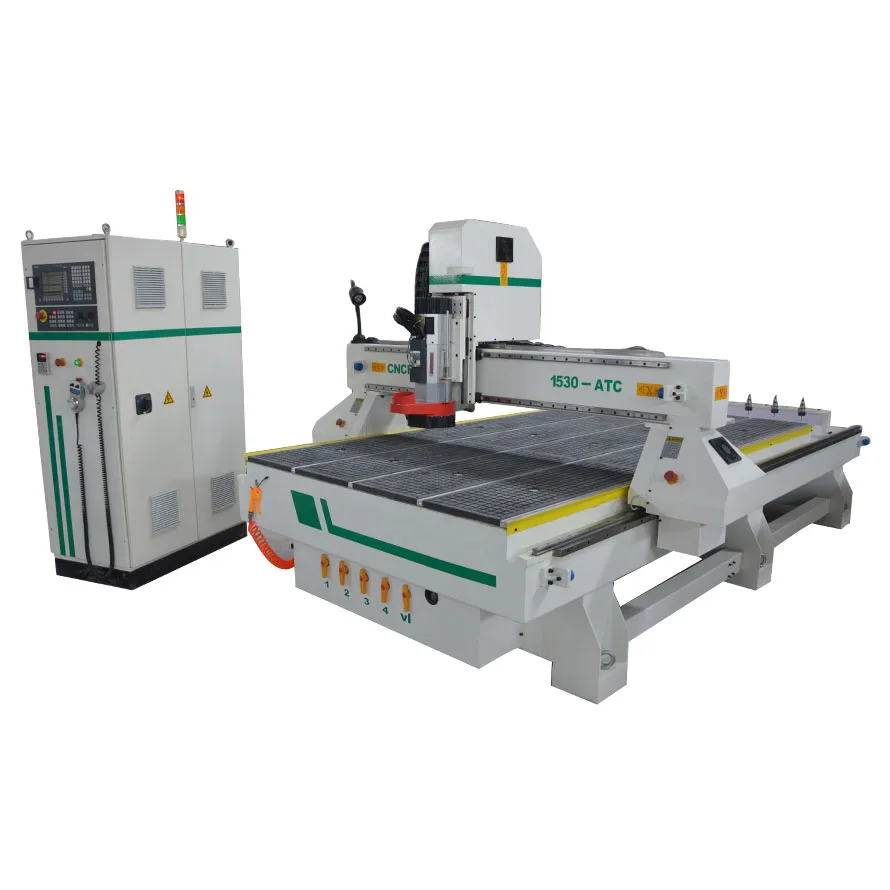 Robotec 3D ATC Cnc Router Servo System Machine With Syntec controller Auto tool changer wood cutting machine | Инструменты