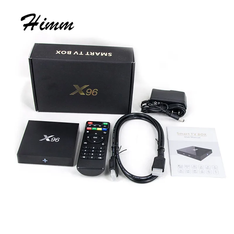 X96 10 шт. 1 г 8 Amlogic s905x 4 ядра Android 6.0 TV Box H.265 HDMI 2.0a К зефир media player Коди ES|tv box h.265|kodi tv boxestv |