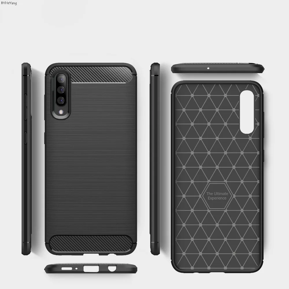 Подходит для Samsung Galaxy A50 Силиконовый прочный защитный мягкий чехол A10 A20 A30 A40 A70