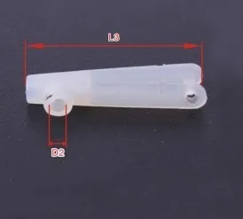 Фото Пластиковые штифты D1xd2xL 21 мм с винтами для радиоуправляемого самолета, 10 шт./упаковка №3