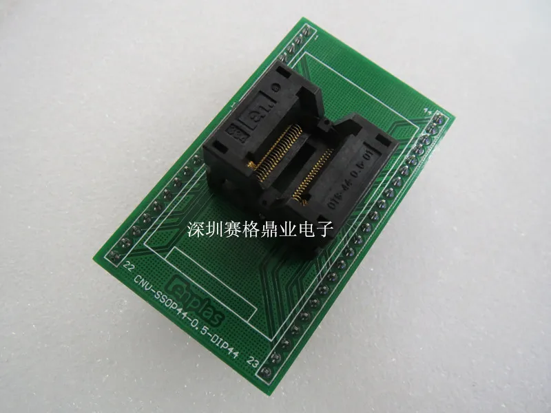 Opentop 100%New&Original OTS-44-0.5-01 SSOP44/TSSOP44 0.5mm ENPLAS IC Burning seat Adapter testing seat Test Socket test bench