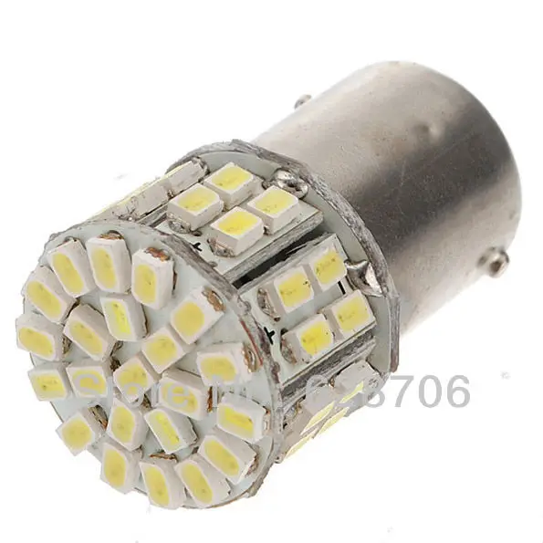 Супер яркий автомобильный светильник BA15S 1156 P21W 50SMD 1206 12V высококачественный 50 Led SMD