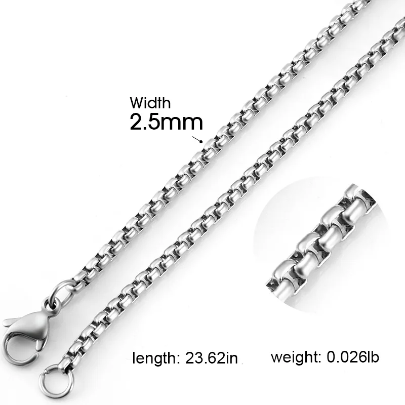 Ожерелье из звеньев SOITIS высокого качества для мужчин и женщин ювелирные изделия