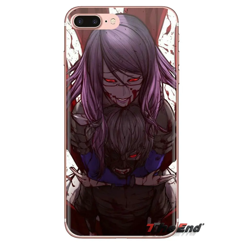 anime Rize Kamishiro tokyo ghoul For Samsung Galaxy A3 A5 A7 A9 A8 Star A6 Plus 2018 2015 2016 2017 Transparent Soft Cases Cover |