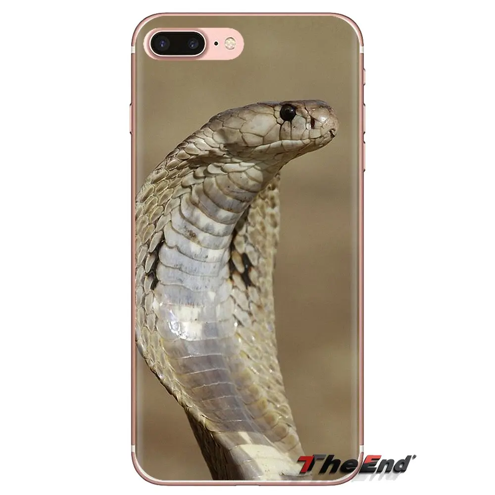 Для Samsung Galaxy A3 A5 A7 A9 A8 Star A6 Plus 2018 2015 2016 2017 прозрачный мягкий чехол Чехлы KING COBRA snake |