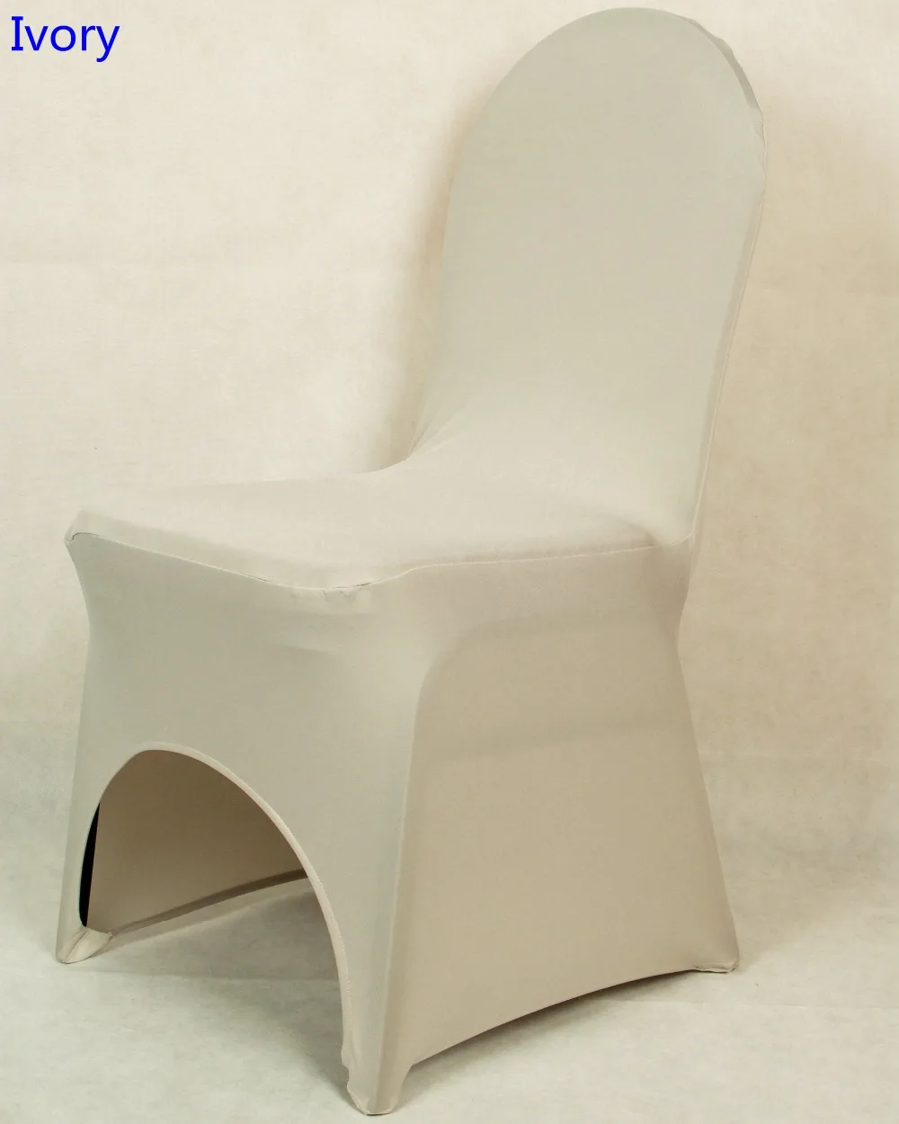 Чехол для стула цвета слоновой кости Универсальный китайский чехол из лайкры