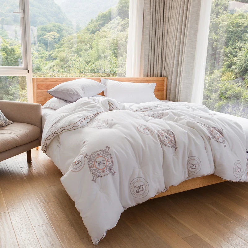 Одеяло из 100% хлопка и полиэстера с принтом папа мима плотное теплое зимнее