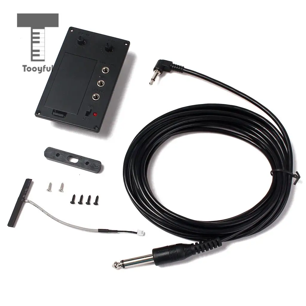 Прочный бесшумный эквалайзер для скрипки с отверстием штепсельной вилки