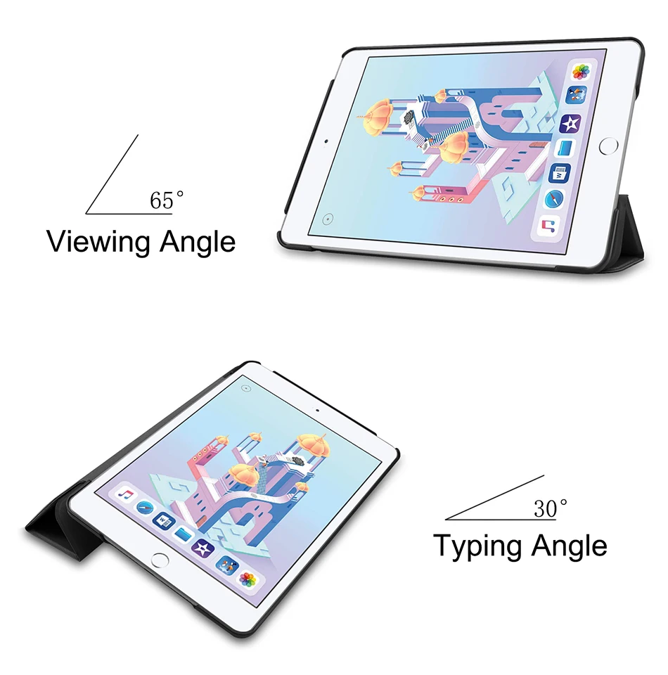 MTT чехол из искусственной кожи для iPad Mini 5 Mini 4, 7,9 дюймов, чехол с откидной крышкой и подставкой, умный чехол для iPad mini 5 7,9 ''
