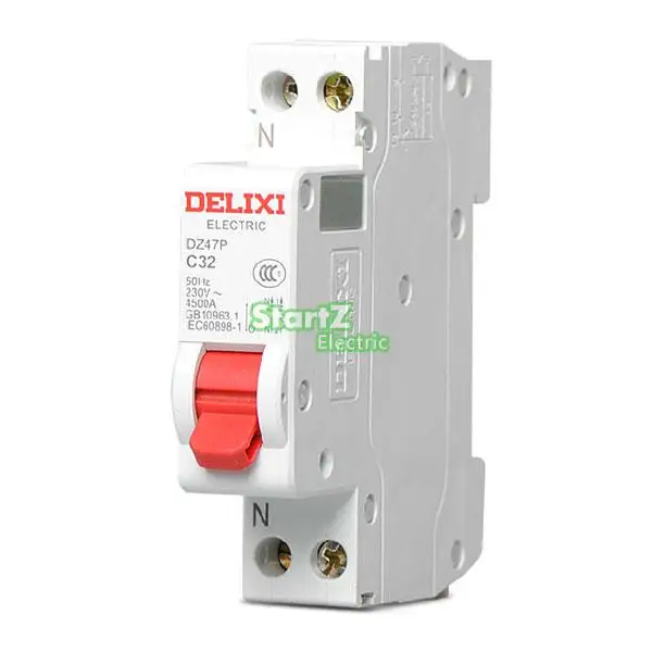 Автоматический выключатель DZ47P DELIXI MCB 10 А DPN 1P + N 4 5 ка|circuit breaker|circuit breaker 1p ncircuit mcb |