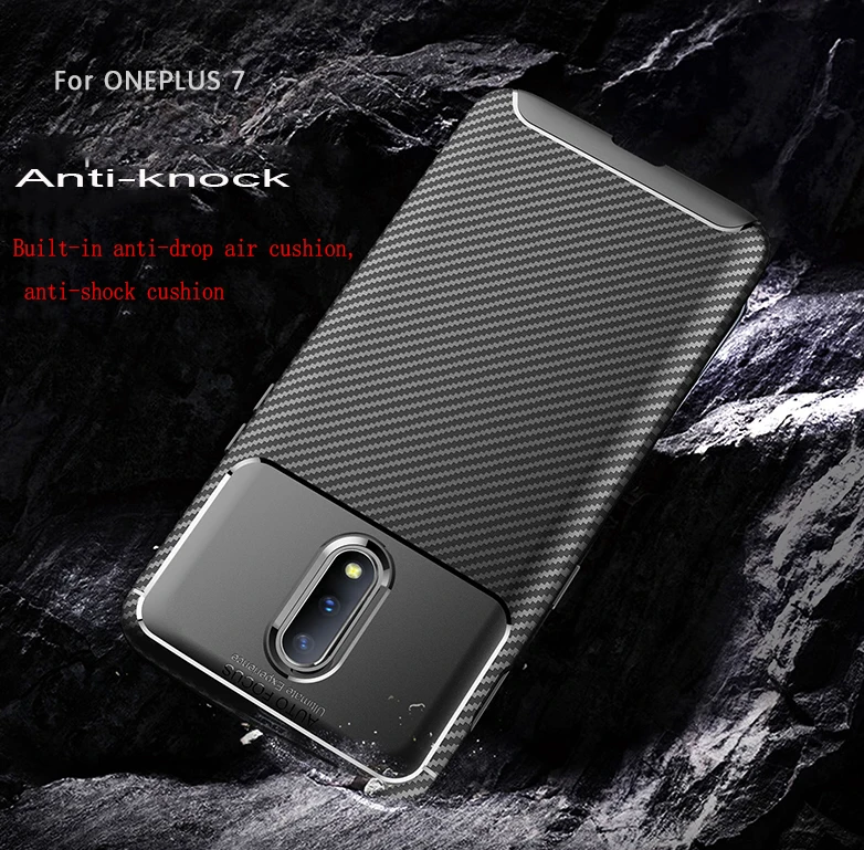 Чехол для OnePlus 7T чехол One Plus 7Pro роскошный противоударный мягкий силиконовый из