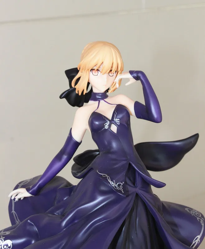 Масштаб 1/6 Японские Аниме фигурки героев сексуальная Fate Stay Night Saber фигурка девушки