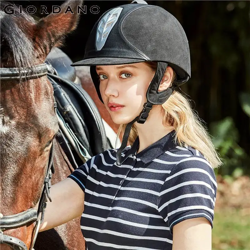 Giordano женская футболка Polo в полоску с короткими рукавами slim fit,имеет несколько цветовых решений и размеров