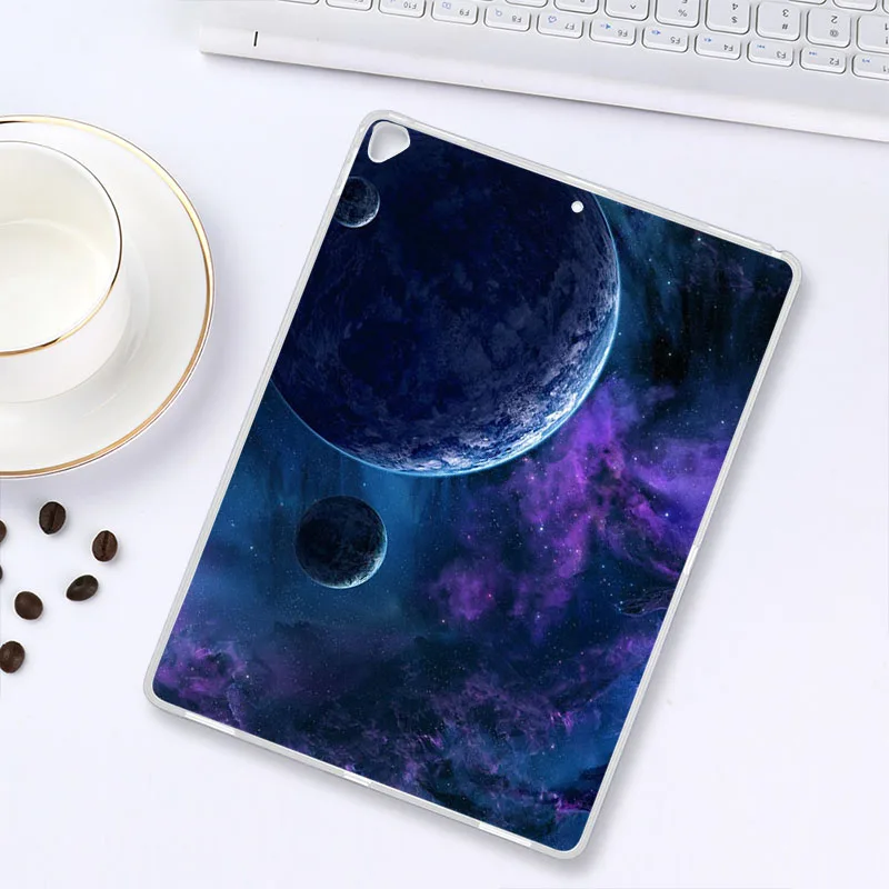 Чехол для планшета с рисунком для iPad Pro 12,9, чехол 2-го поколения 12,9 ''A1670 A1671 A1821, мягкие силиконовые чехлы с мультяшными животными - Цвет: Z008