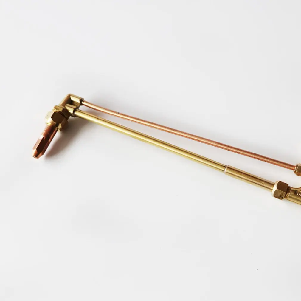 Газовая Сварочная горелка из чистой меди кислородный ацетиленовый пистолет