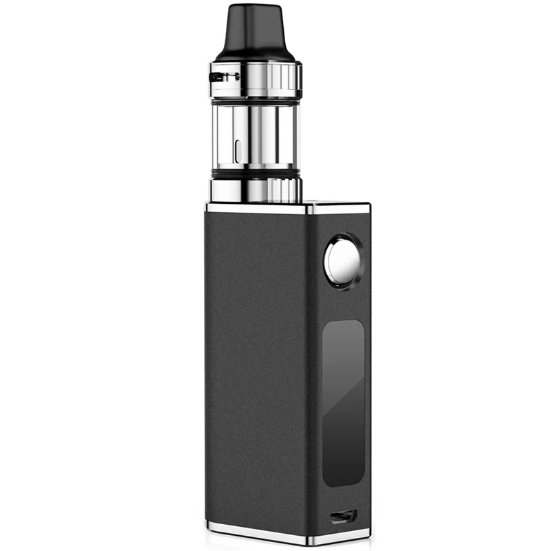 black JP P8 20-50 Вт регулируемый бокс мод для электронных сигарет комплект бак светодиодный дисплей Vape 1500 мАч электронные сигареты испаритель распылитель - Цвет: black