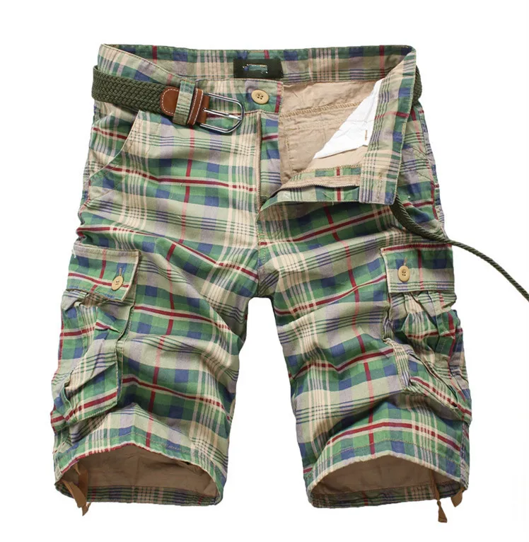 Лето шорты мужчины камо без тары свободного покроя одежда большие много - вкладыш