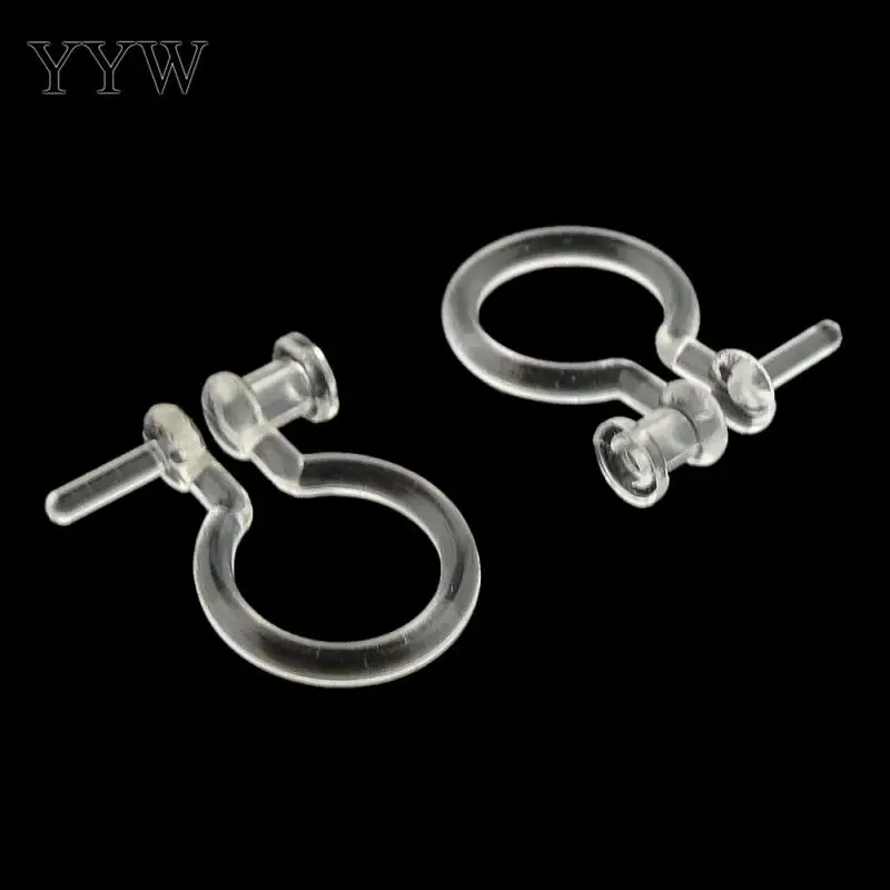 Plastic Earring Clip Component 8x10.50x2mm 300Pairs/Lot Sold By Lot | Украшения и аксессуары