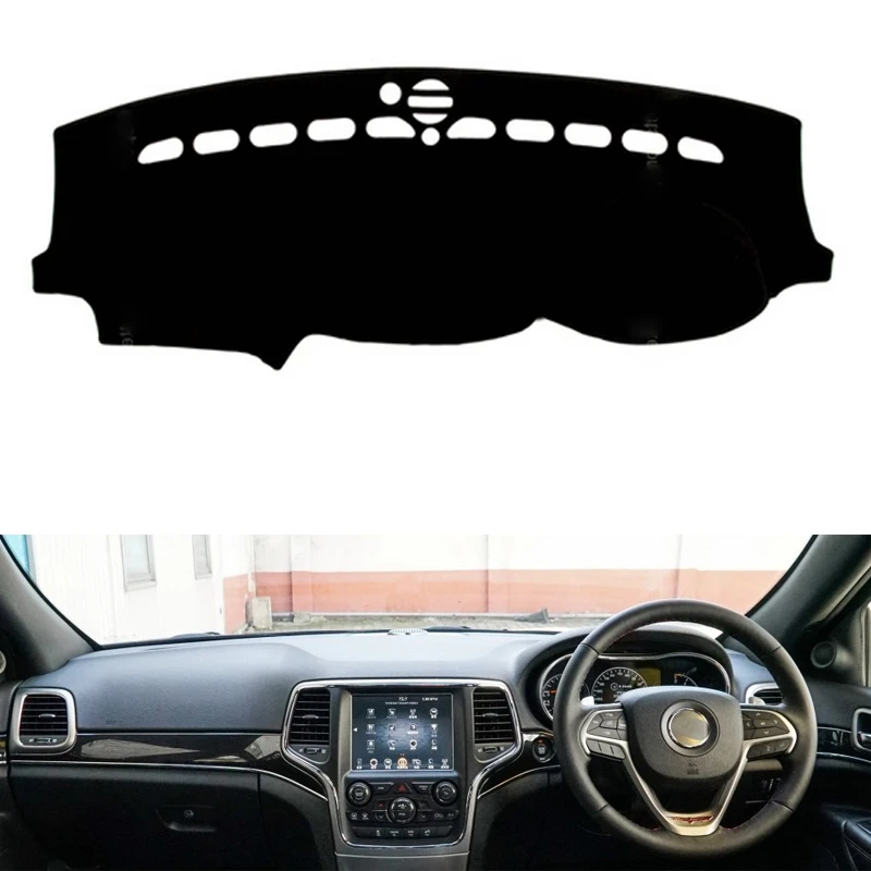Для Jeep Grand Cherokee SRT 2014 2015-2018 автомобильный Стайлинг Нескользящие нижние Чехлы Dashmat