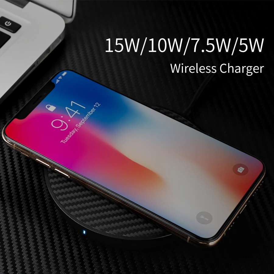 Беспроводное зарядное устройство Nillkin 15 Вт Qi для iPhone XS Max/XS/8/8 Plus Samsung S9/Note 8/S8/S8