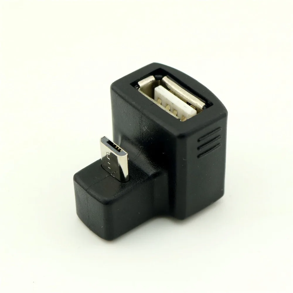 1 шт. OTG адаптер с Micro USB на 180 градусов|angle usb|angle connectorangle micro usb otg |