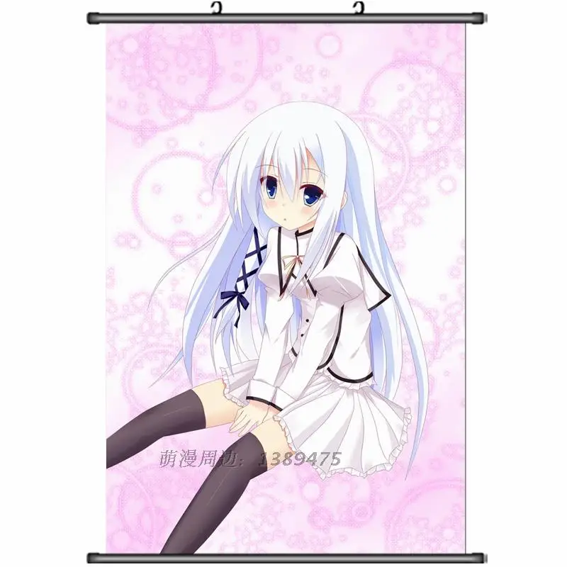 Японское аниме Seirei Tsukai no Blade Dance Клэр Руж и ринслет лоуренфрост домашний Декор настенный свиток плакат декоративная картина