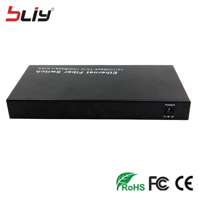 Коммутатор lan 10 Порты и разъёмы 10/Gigabit Ethernet 100 Мбит волоконно оптических Media Converter