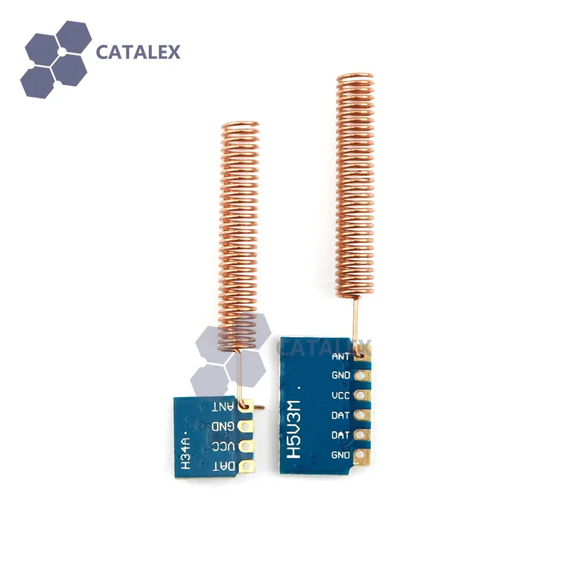 Модуль приемника передатчика Mini RF 315 МГц комплект беспроводной связи с пружинной