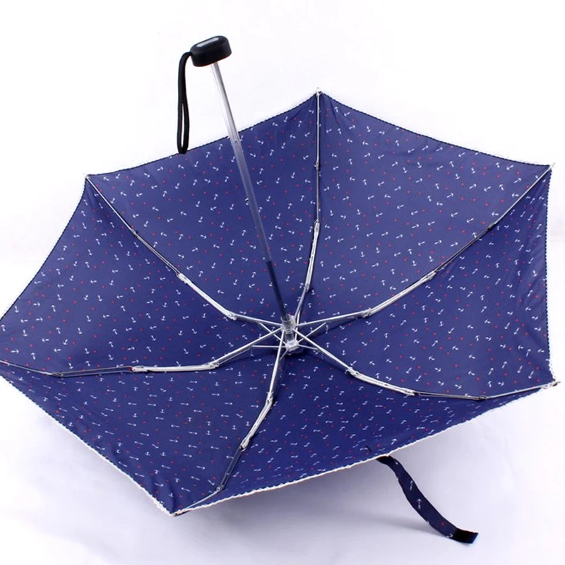 Mini pocket umbrella rain woman female Portable phone sunny and rainy Anti-UV Ultra-light folding paraguas | Дом и сад