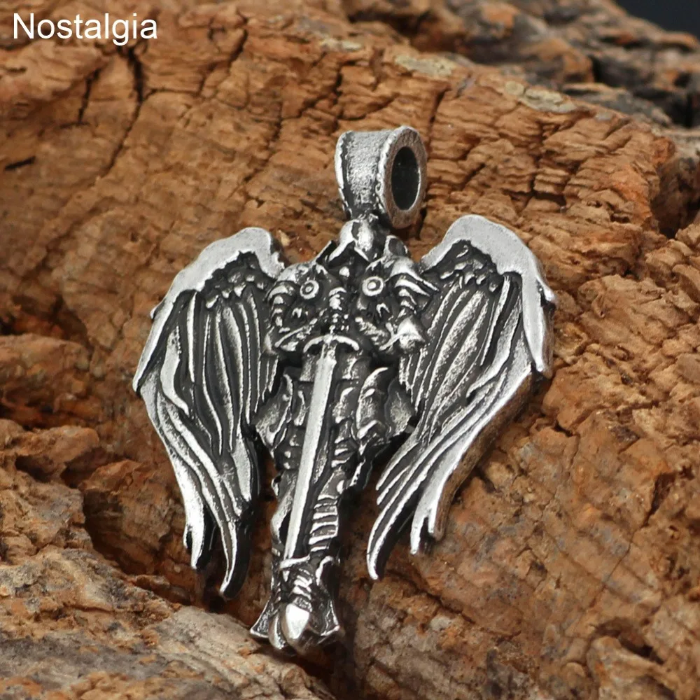 Archangel защитный амулет Ирландский Крест Diablo Крылья ангела языческий кулон